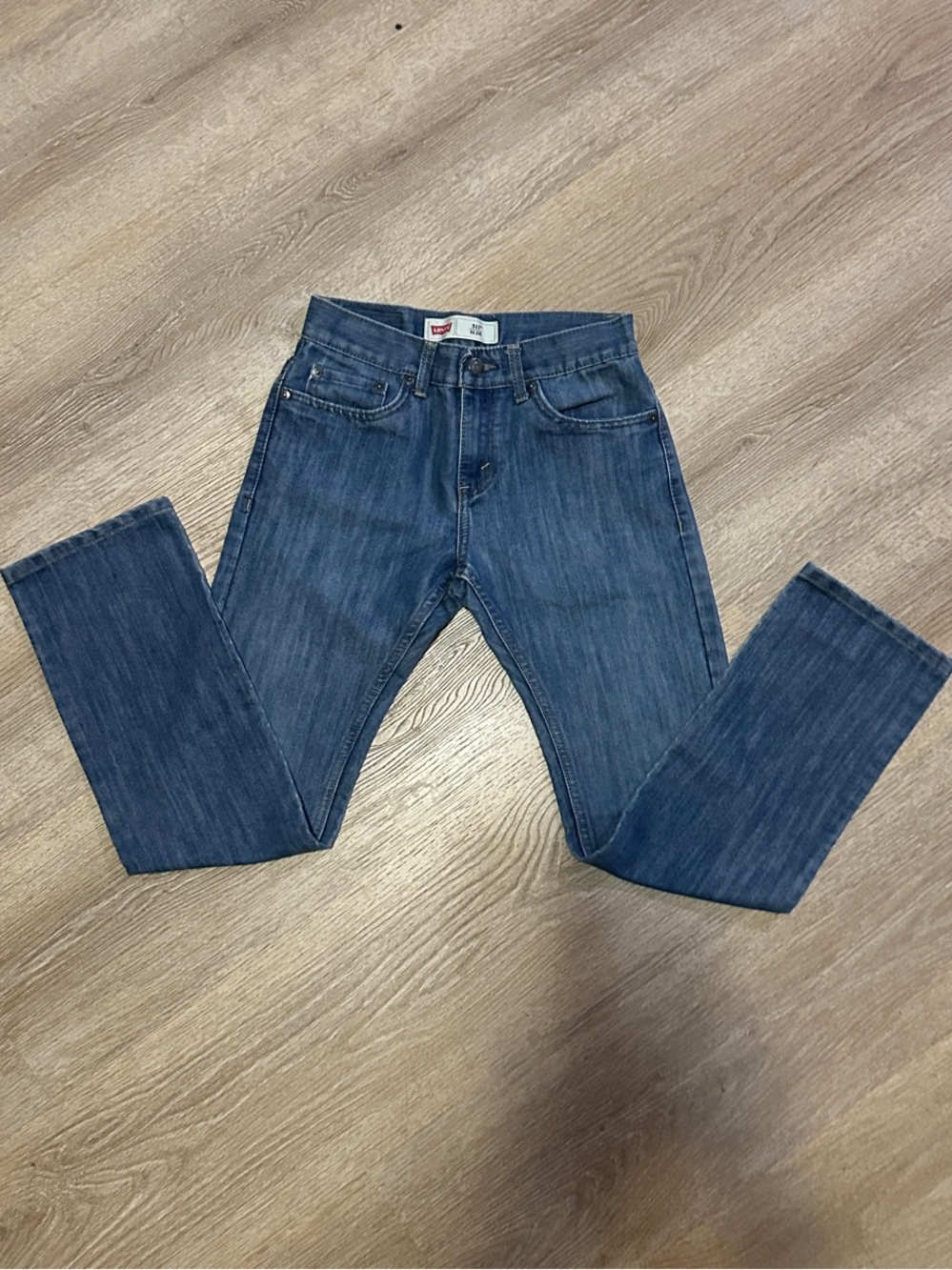 Classic Straight Men's Jeans in Medium Blue